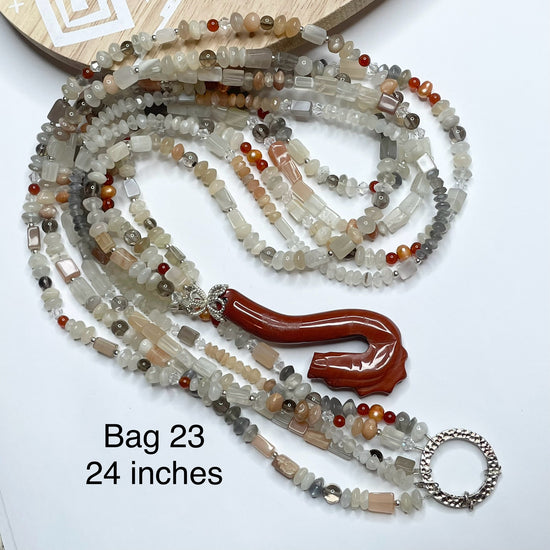 Natural Stone Necklaces - Pick Box
