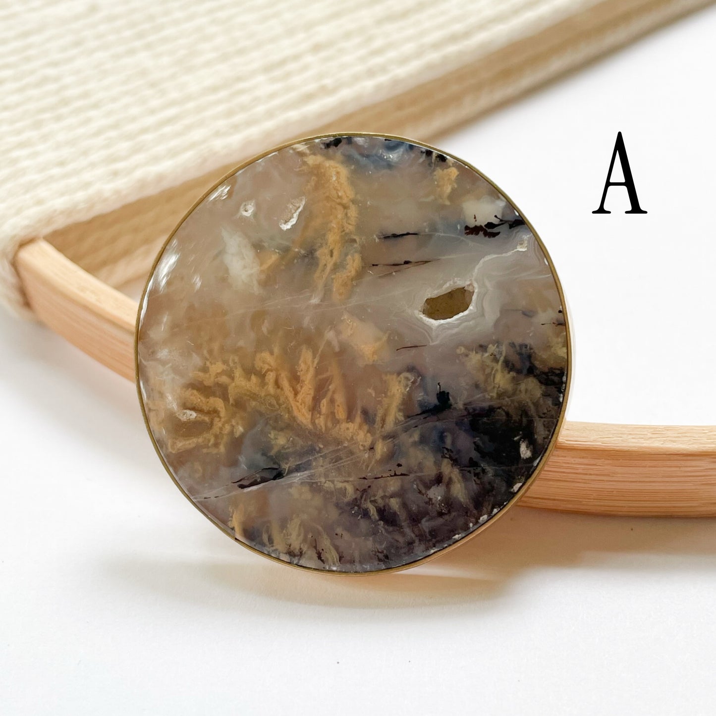 Natural Dendrite Opal Collection - Both Metals