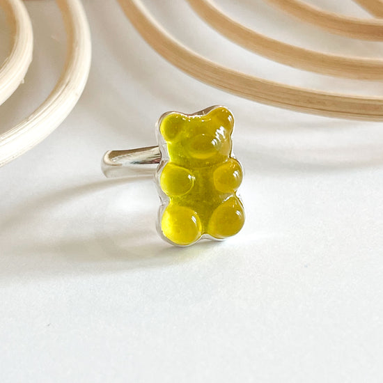 Gummy Bear Ring - Solid Sterling Silver