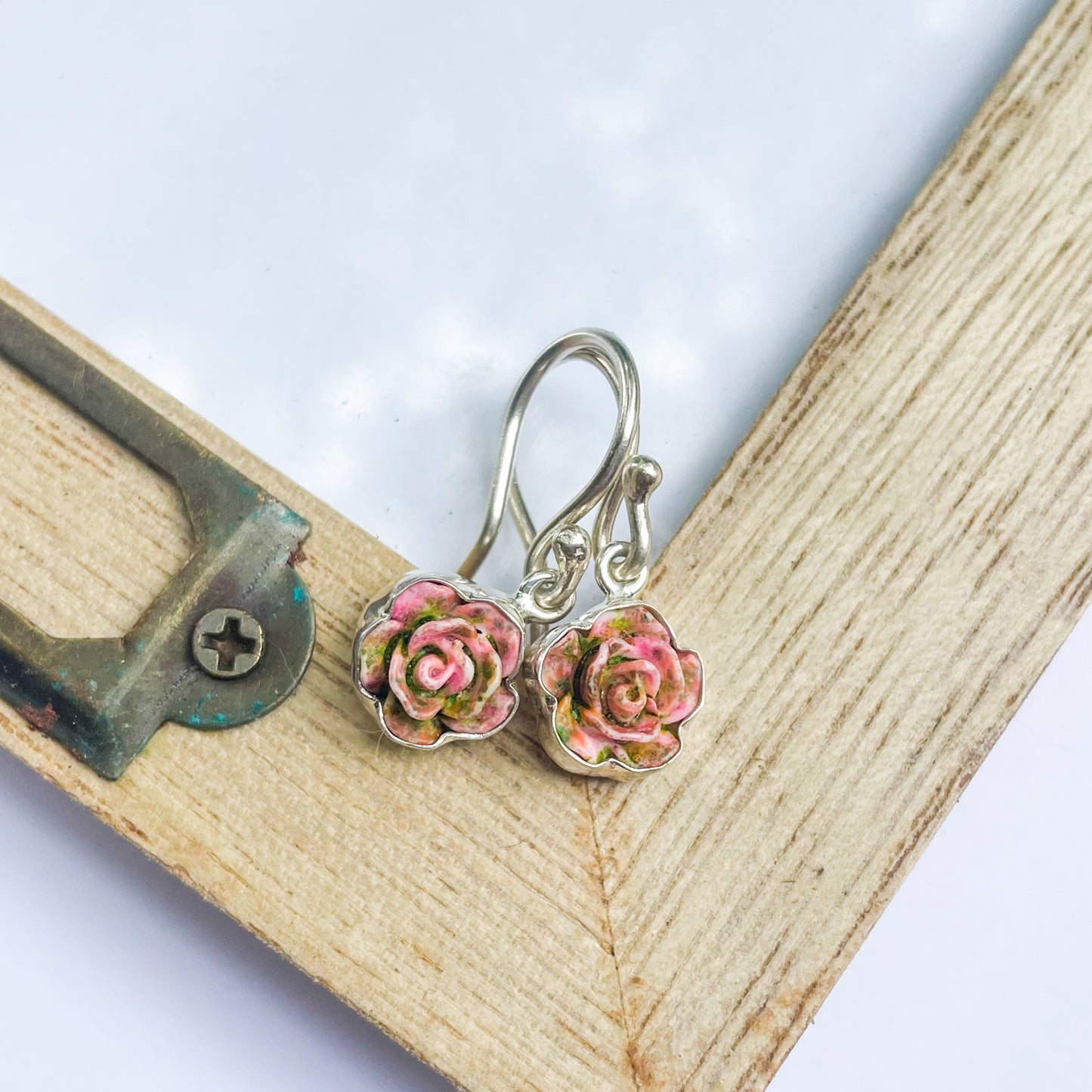 Colorful PIXIE Flower Ring - Solid Sterling Silver