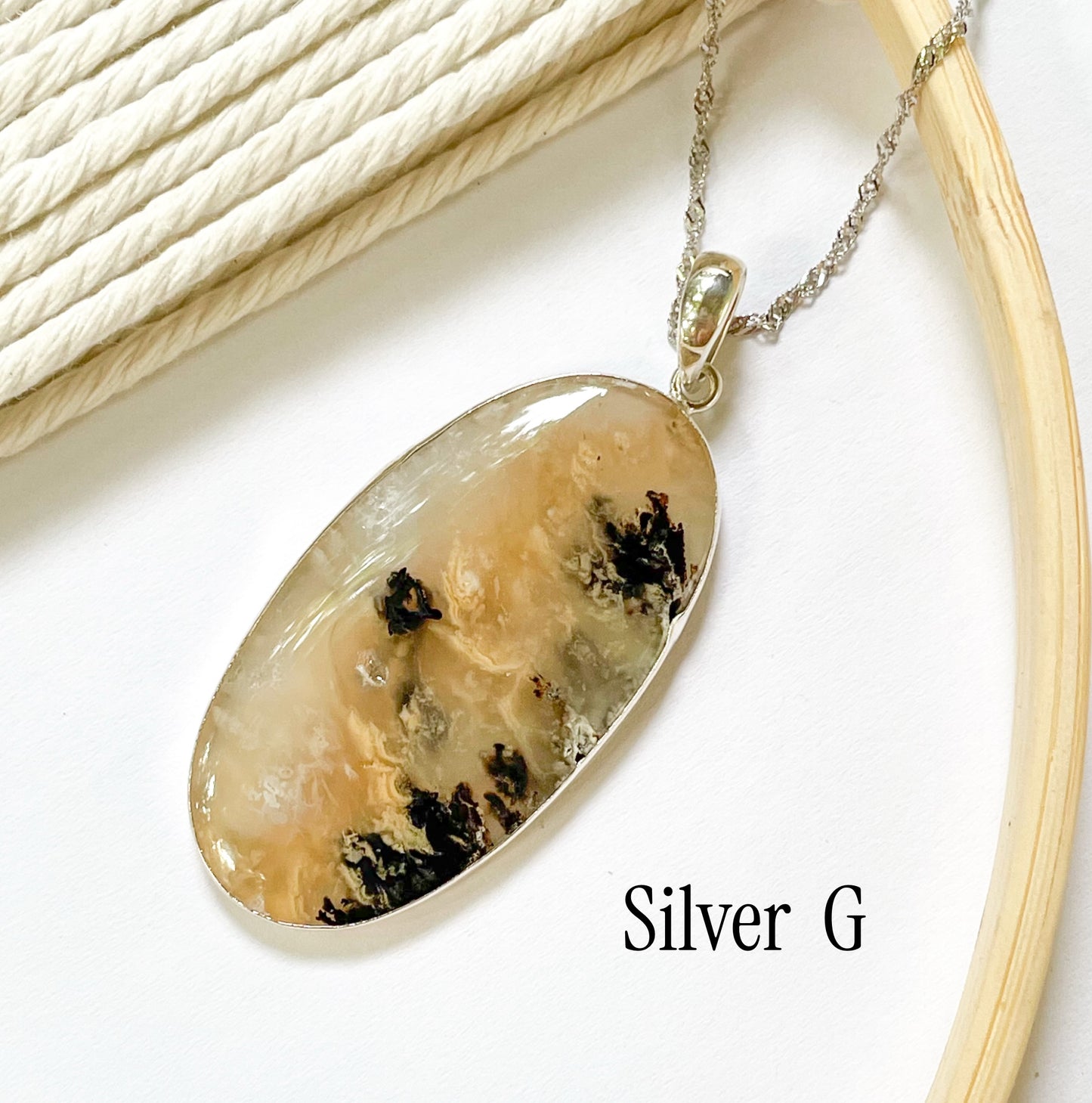 Natural Dendrite Opal Collection - Both Metals