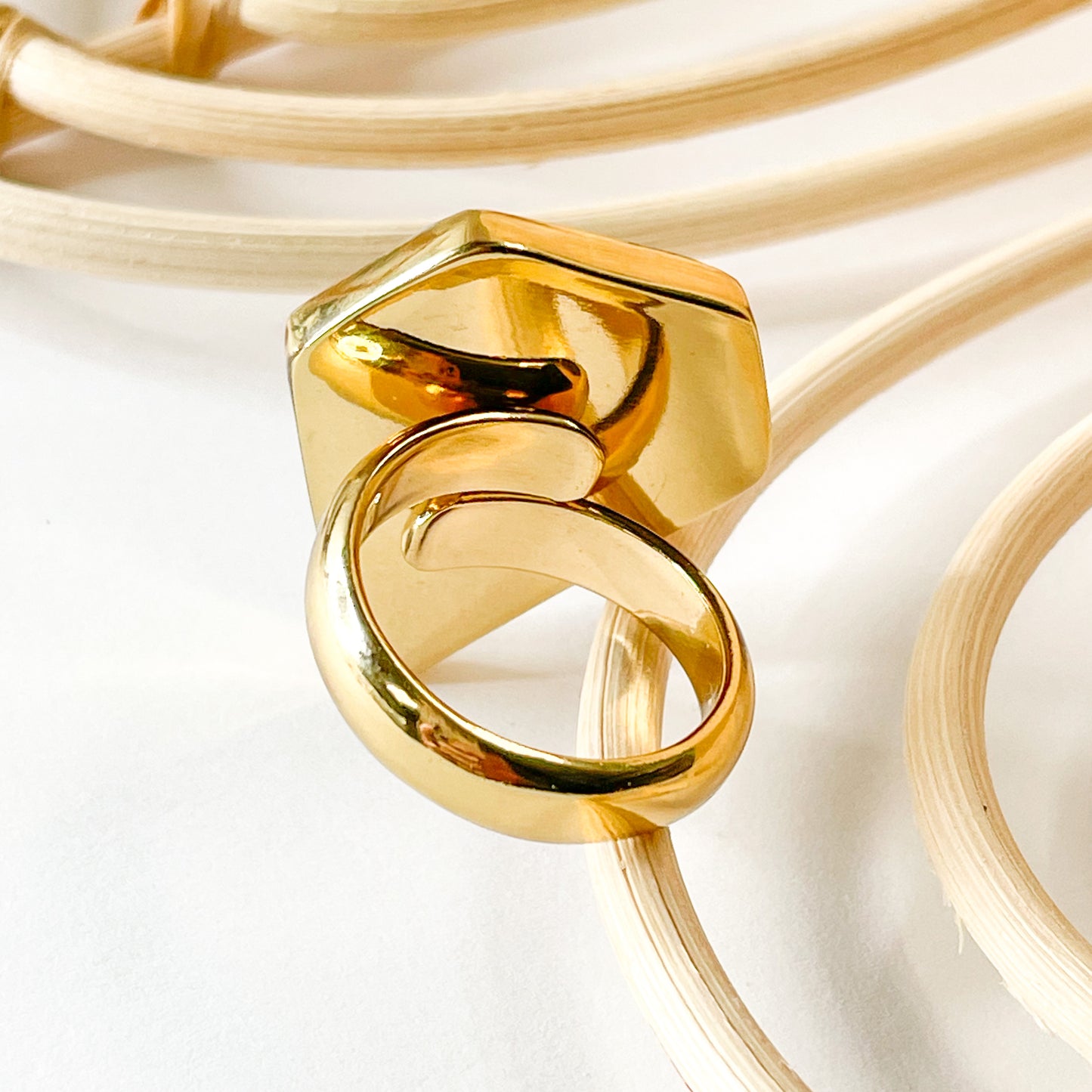 Pyrite Superman Ring - Alchemia