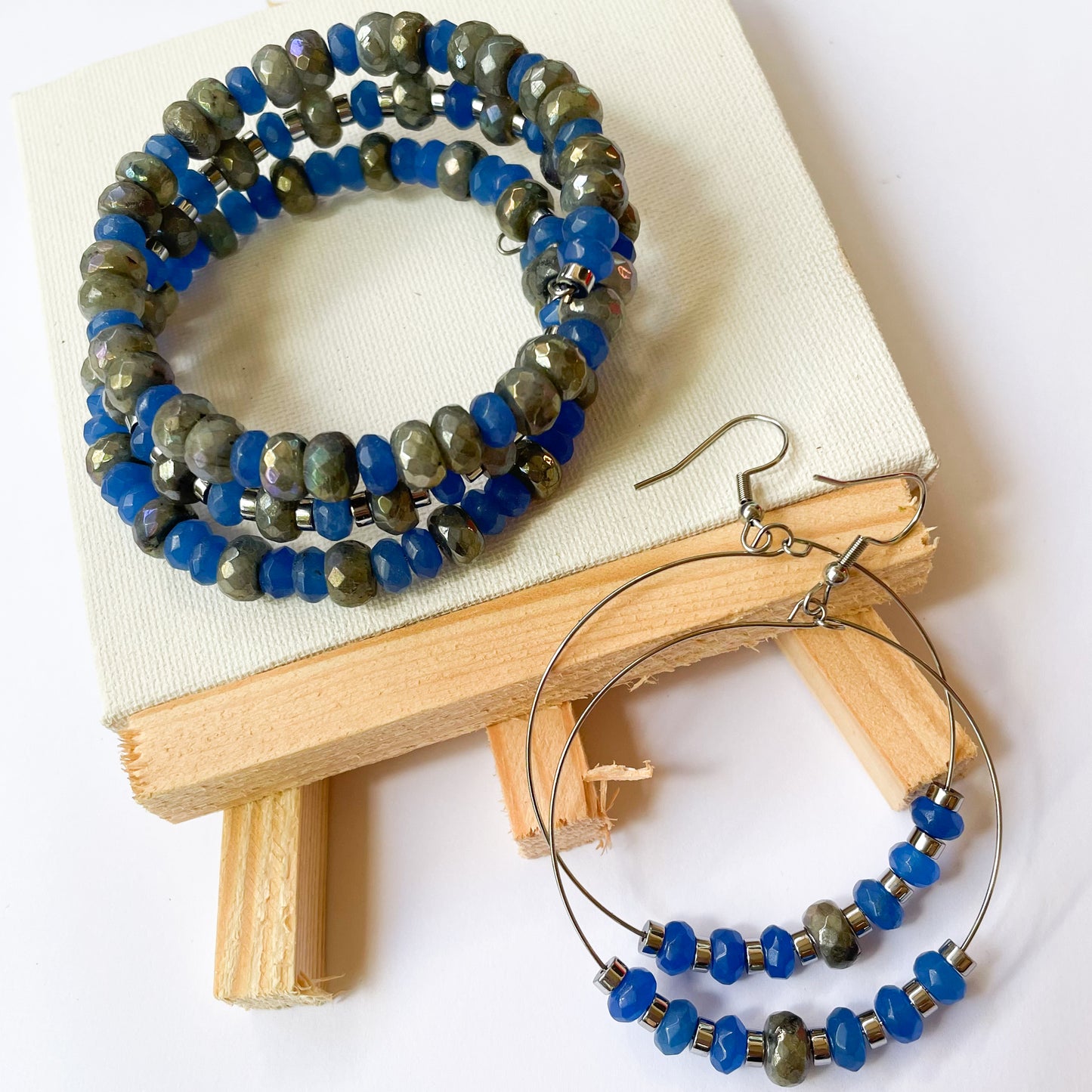 Royal Fire Bracelet & Earring Set