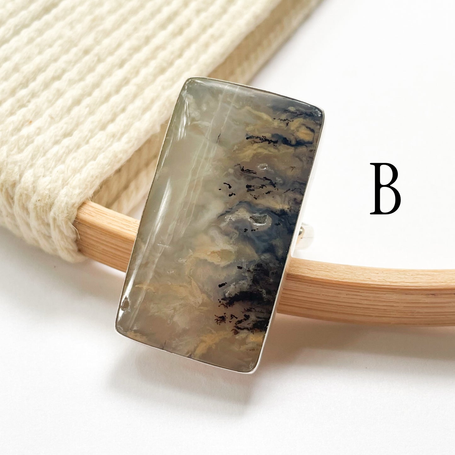Natural Dendrite Opal Collection - Both Metals