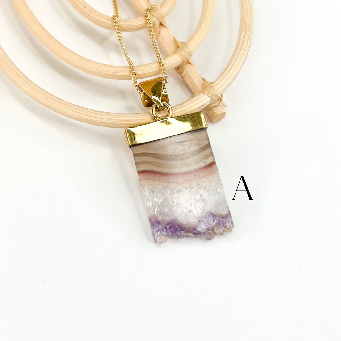 Amethyst Quartz Pendant - Alchemia