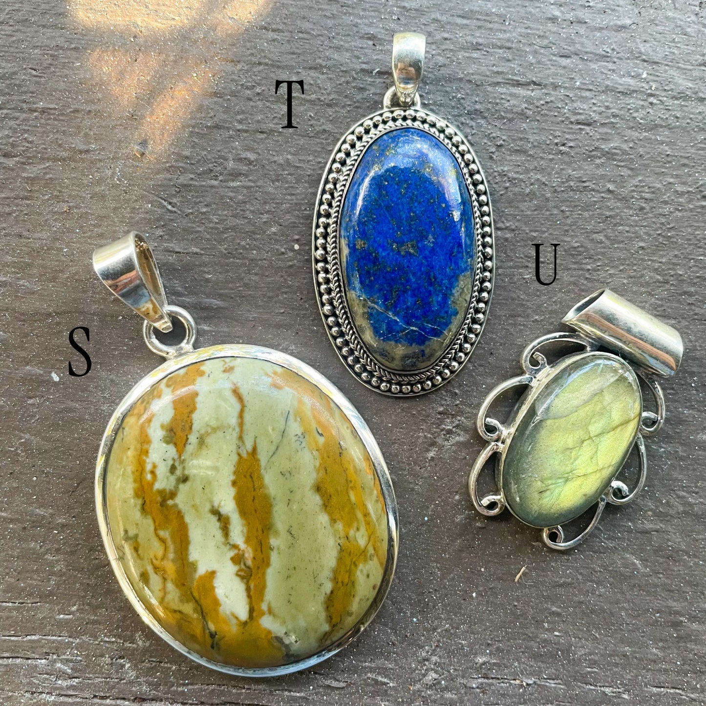 Solid Sterling Silver Unique Pendants!