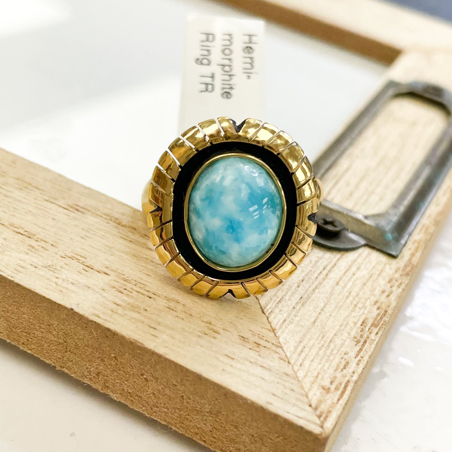 Alchemia Hemimorphite Rings - Charles Albert Stock