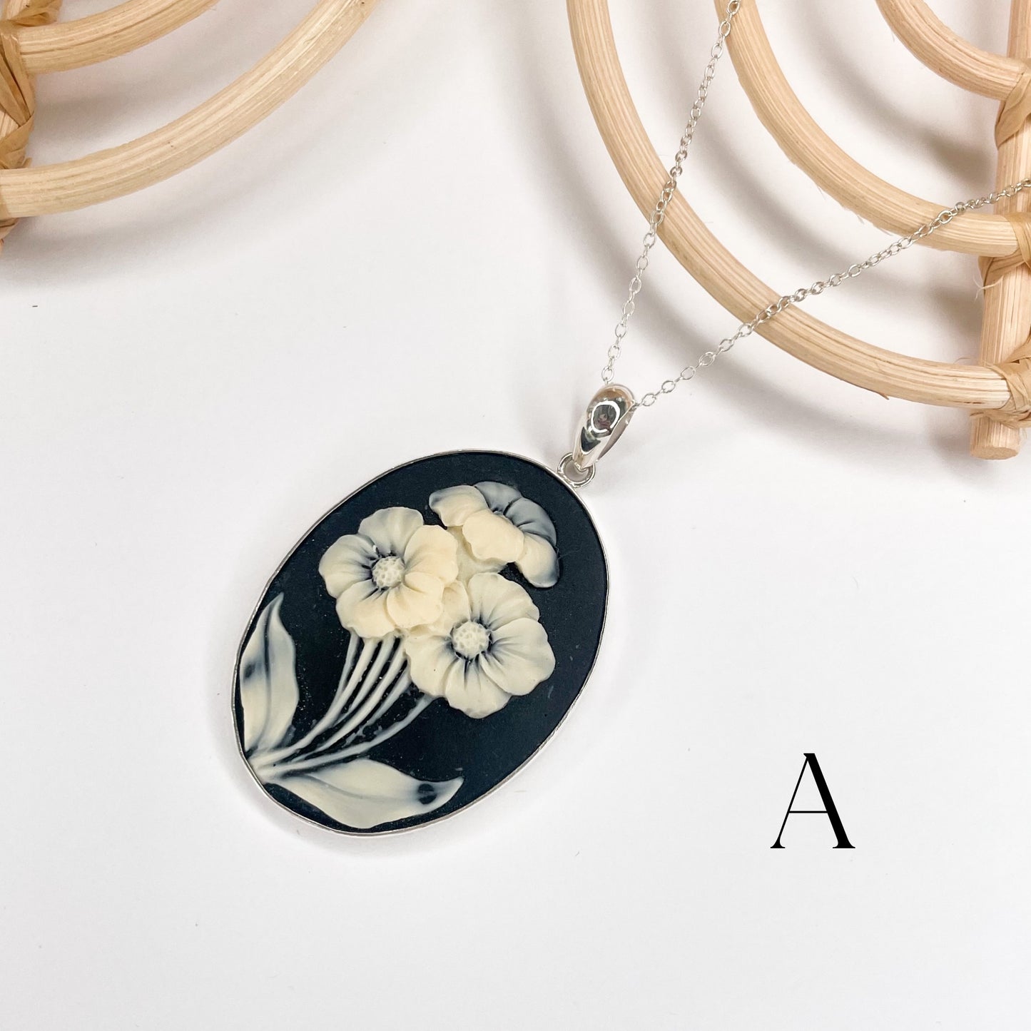 Cameo Designed Pendants - Solid Sterling Silver