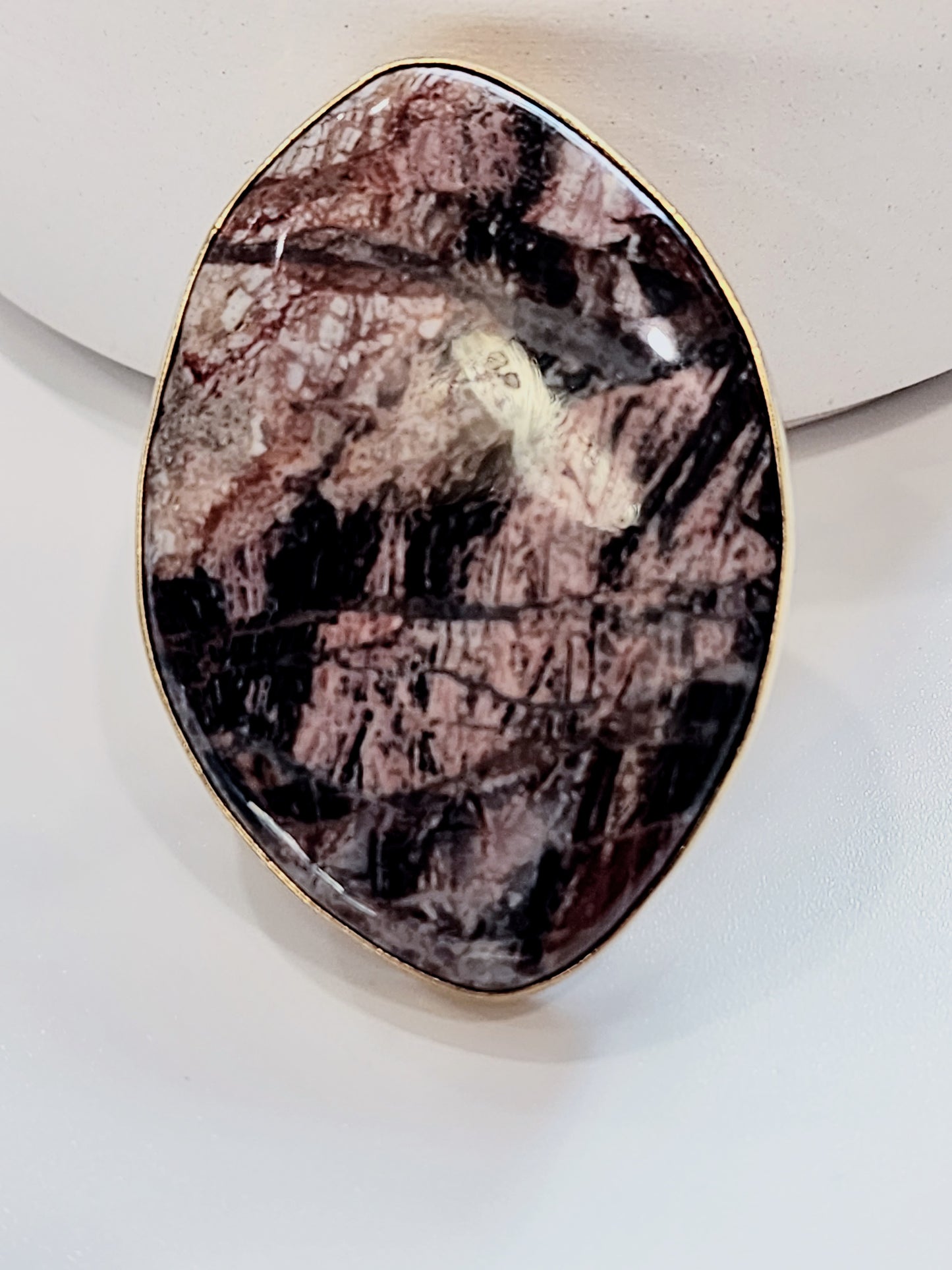 Jasper Statement Ring  - Alchemia Gold