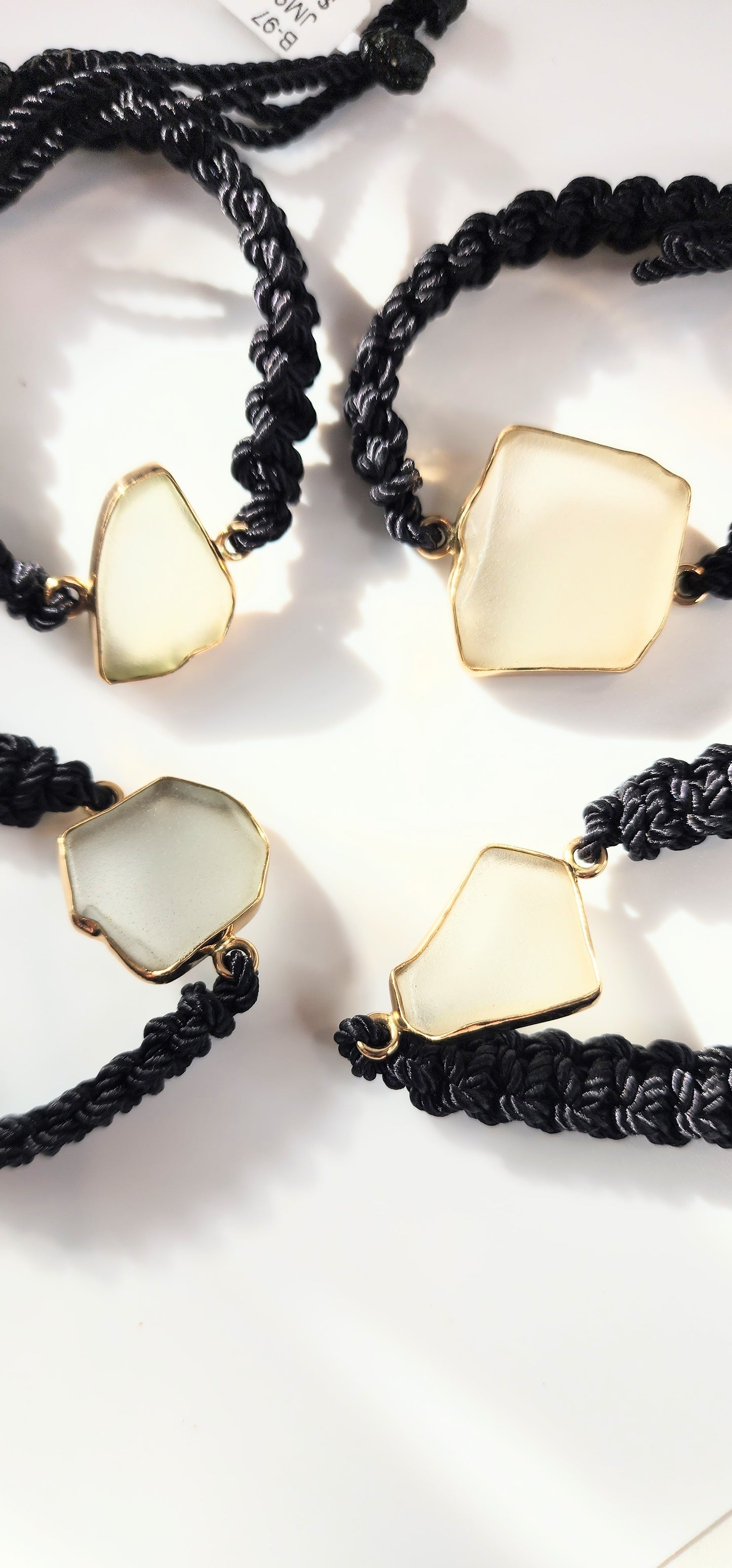 Sea Glass Meditation Bracelet - Alchemia