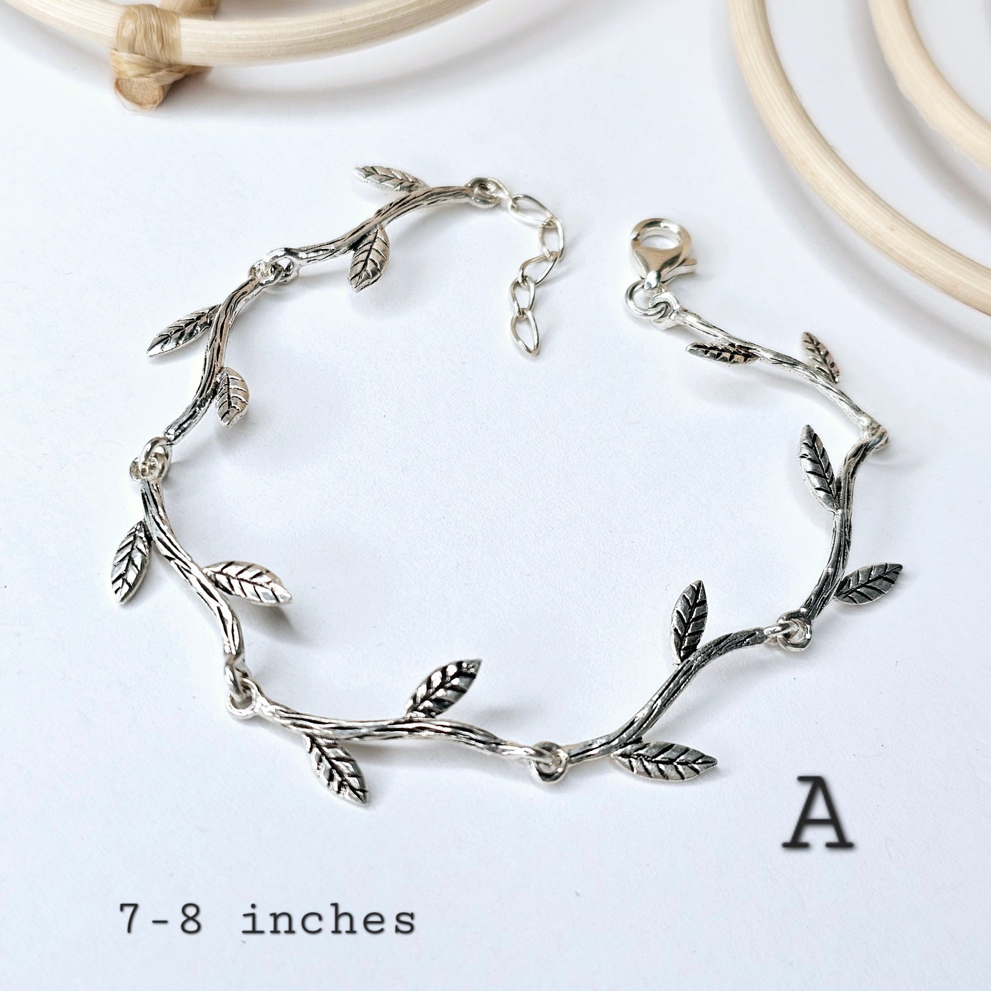 Assorted Stone Bracelets - Solid Sterling Silver