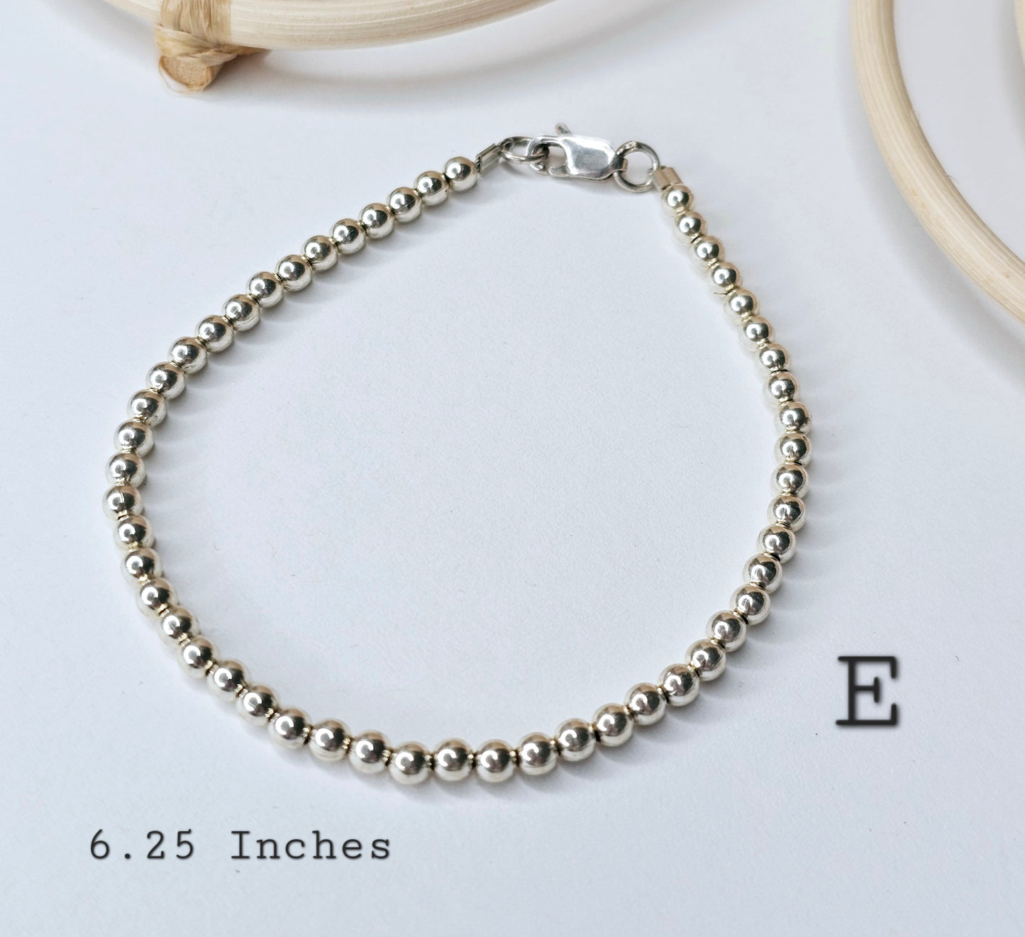 Assorted Stone Bracelets - Solid Sterling Silver