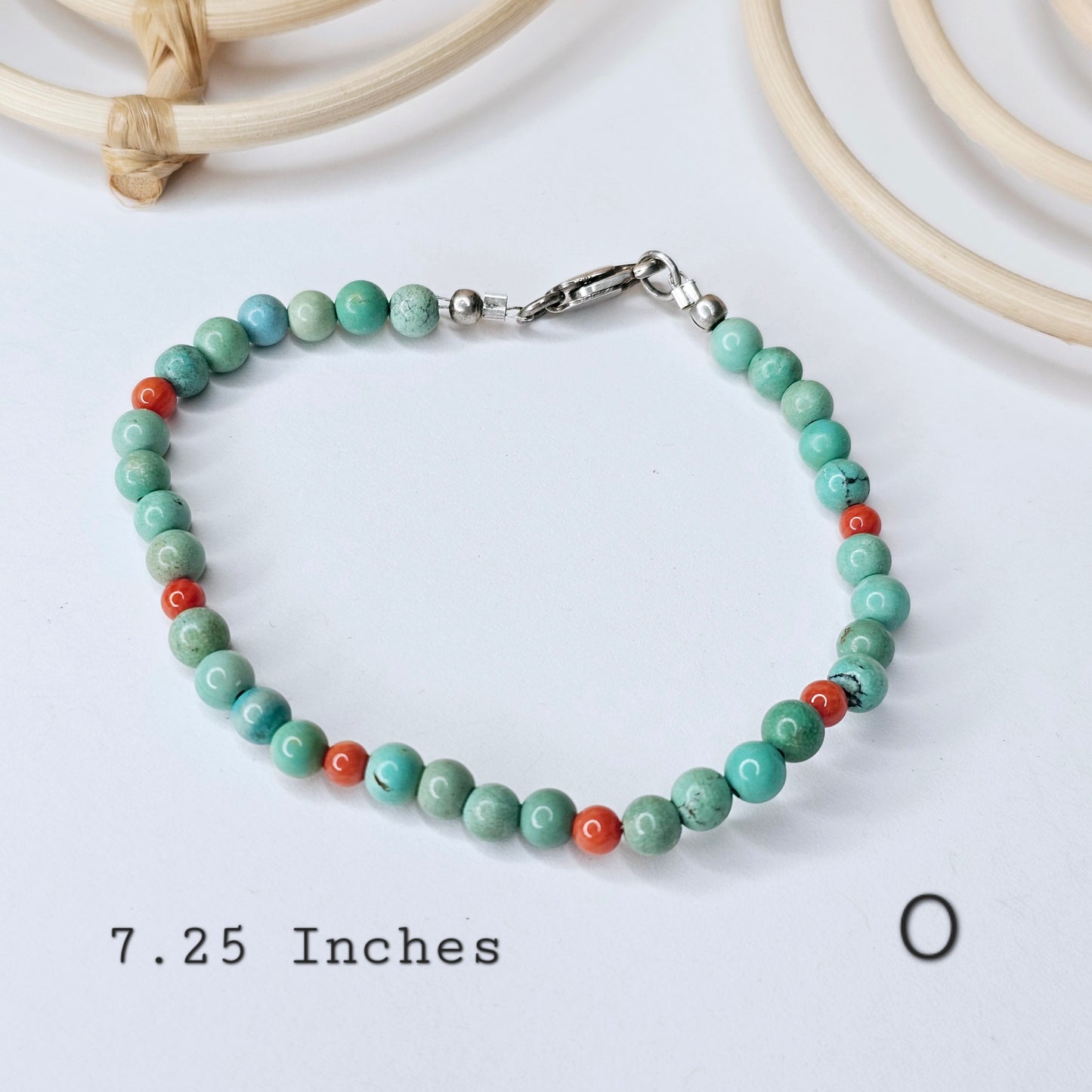 Assorted Stone Bracelets - Solid Sterling Silver