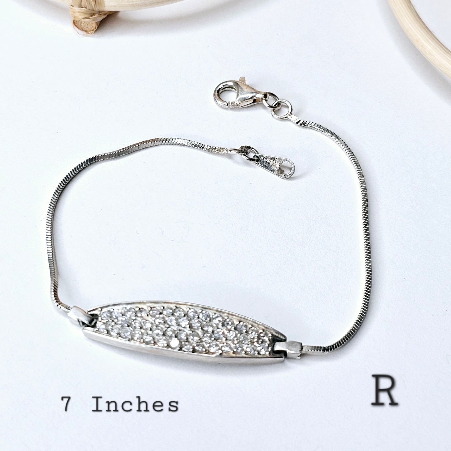 Assorted Stone Bracelets - Solid Sterling Silver