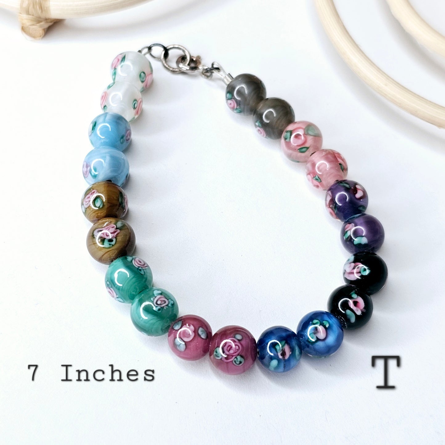 Assorted Stone Bracelets - Solid Sterling Silver