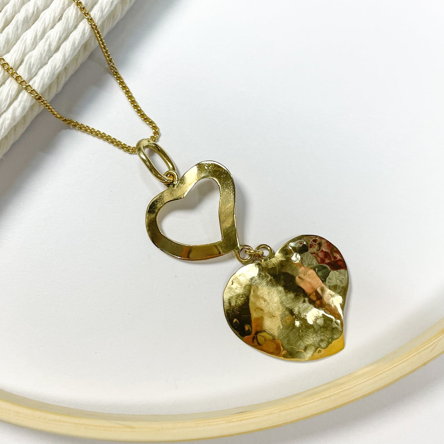 Double Star Pendant - Alchemia Gold