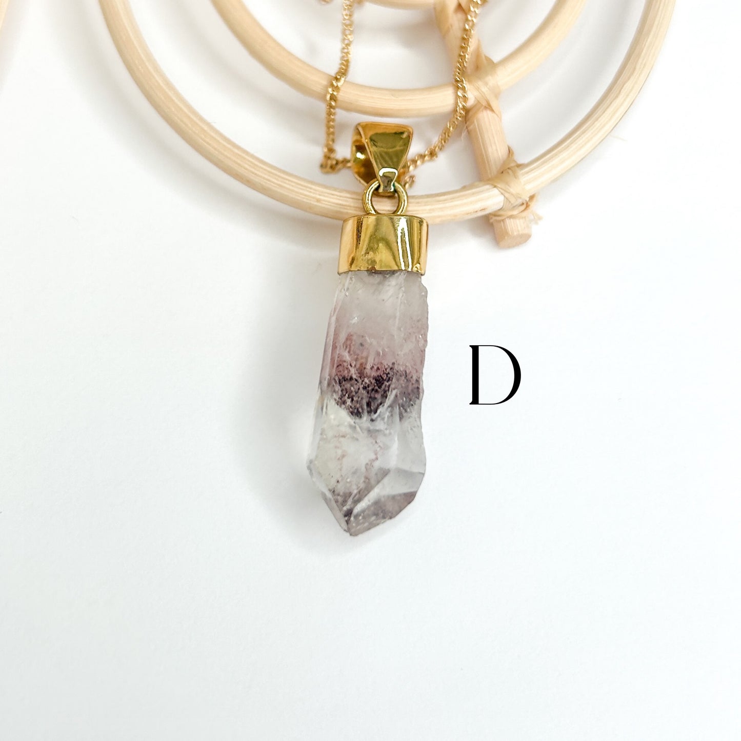 Amphibole Angel Phantom Quartz - Alchemia