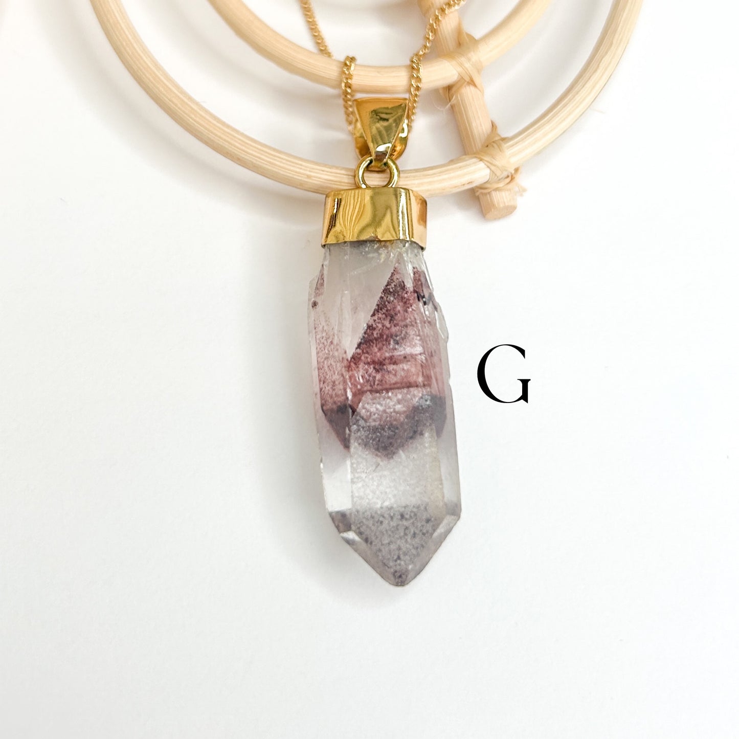 Amphibole Angel Phantom Quartz - Alchemia