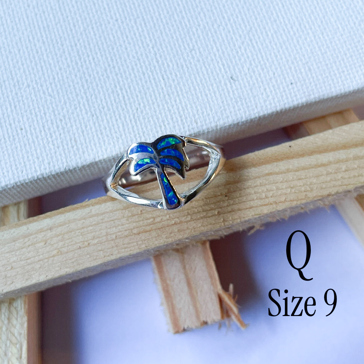 Variety of Stone in Minimalist Size 9 Rings - Solid Sterling Silver