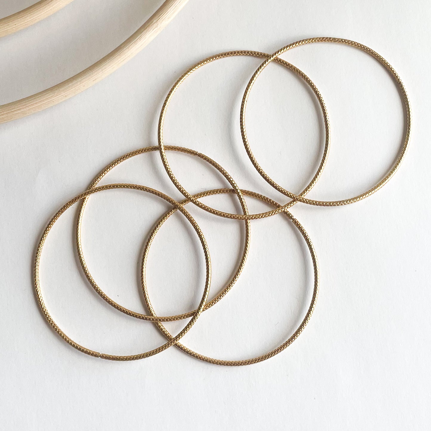 Authentic Indian Bangle - Solid Sterling Silver