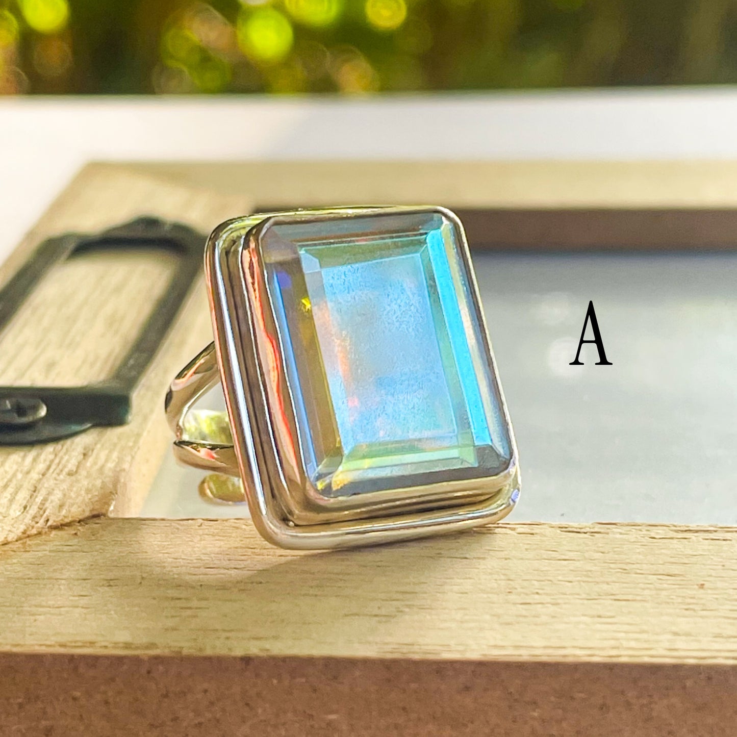 Mercury Mist Ring & Pendant - Solid Sterling Silver