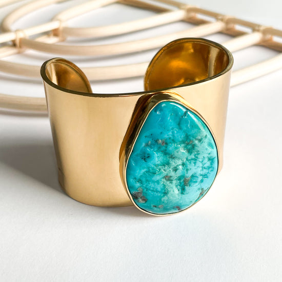 Sleeping Beauty Turquoise Cuff - Alchemia