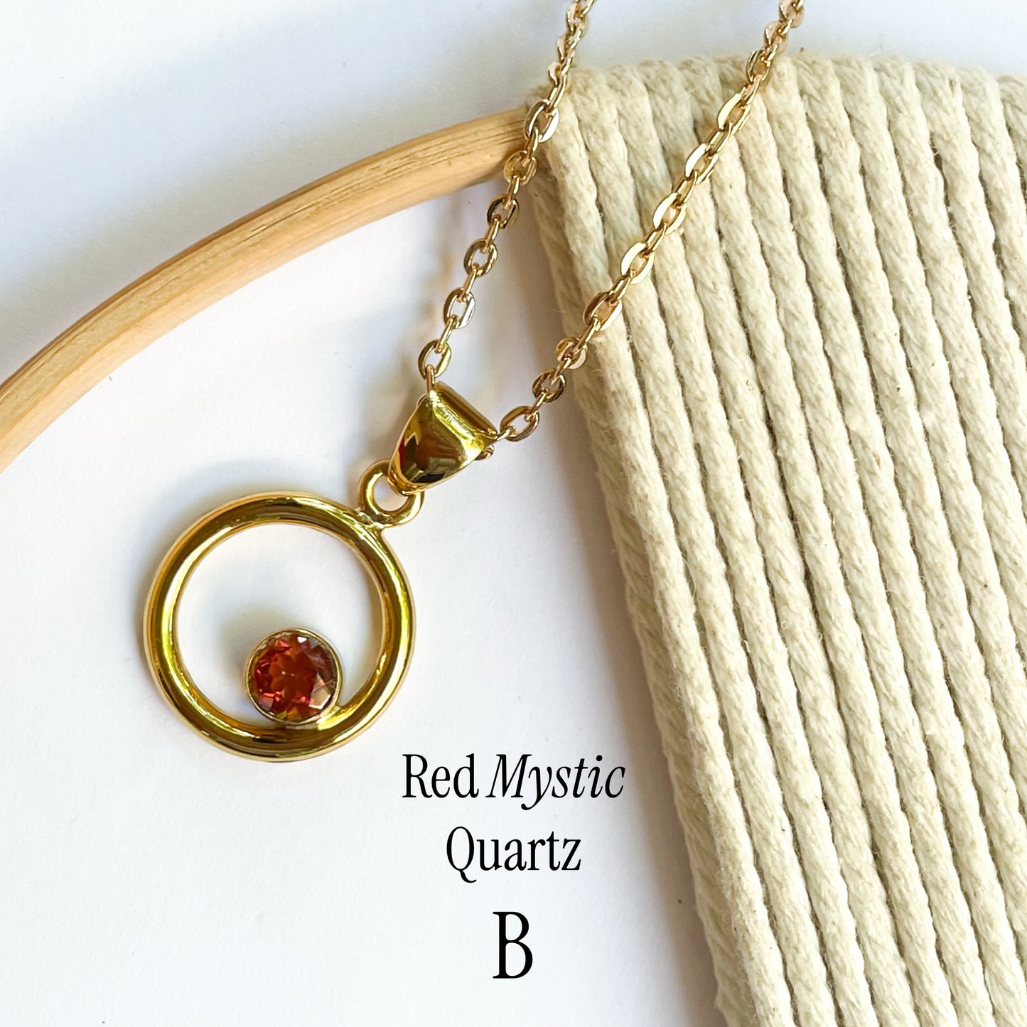 Round Floating Pendants - Alchemia Gold