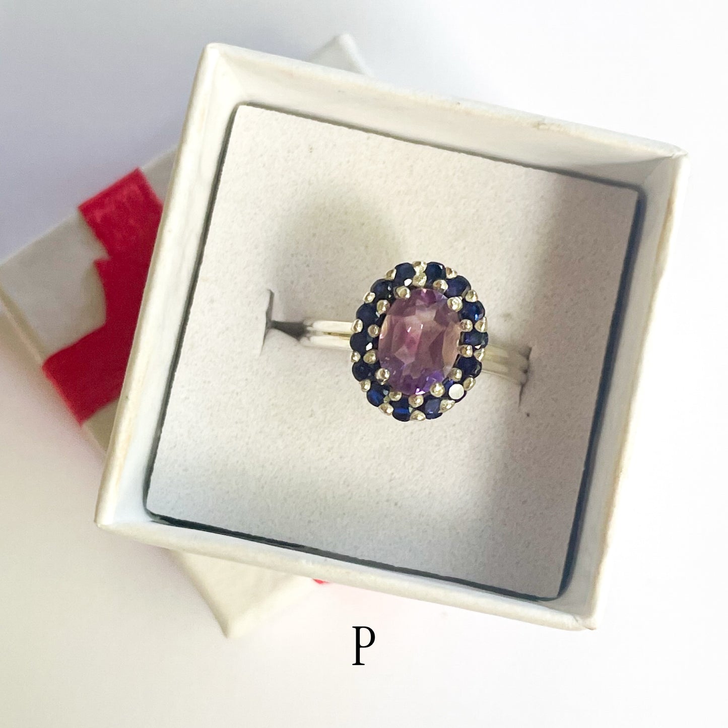 Dainty Multi Gemstone Prong Ring - Solid Sterling Silver