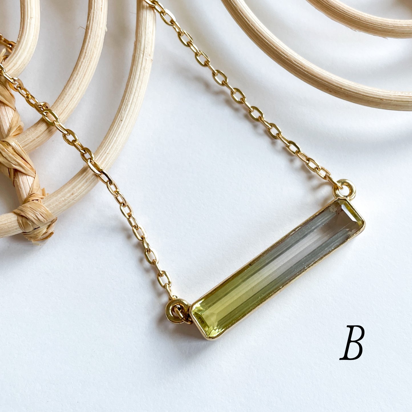 Citrine Bio Necklace - Alchemia