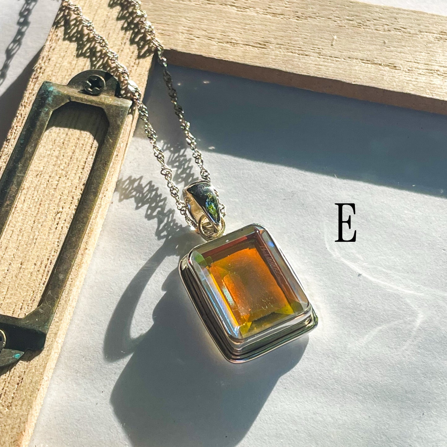 Mercury Mist Ring & Pendant - Solid Sterling Silver