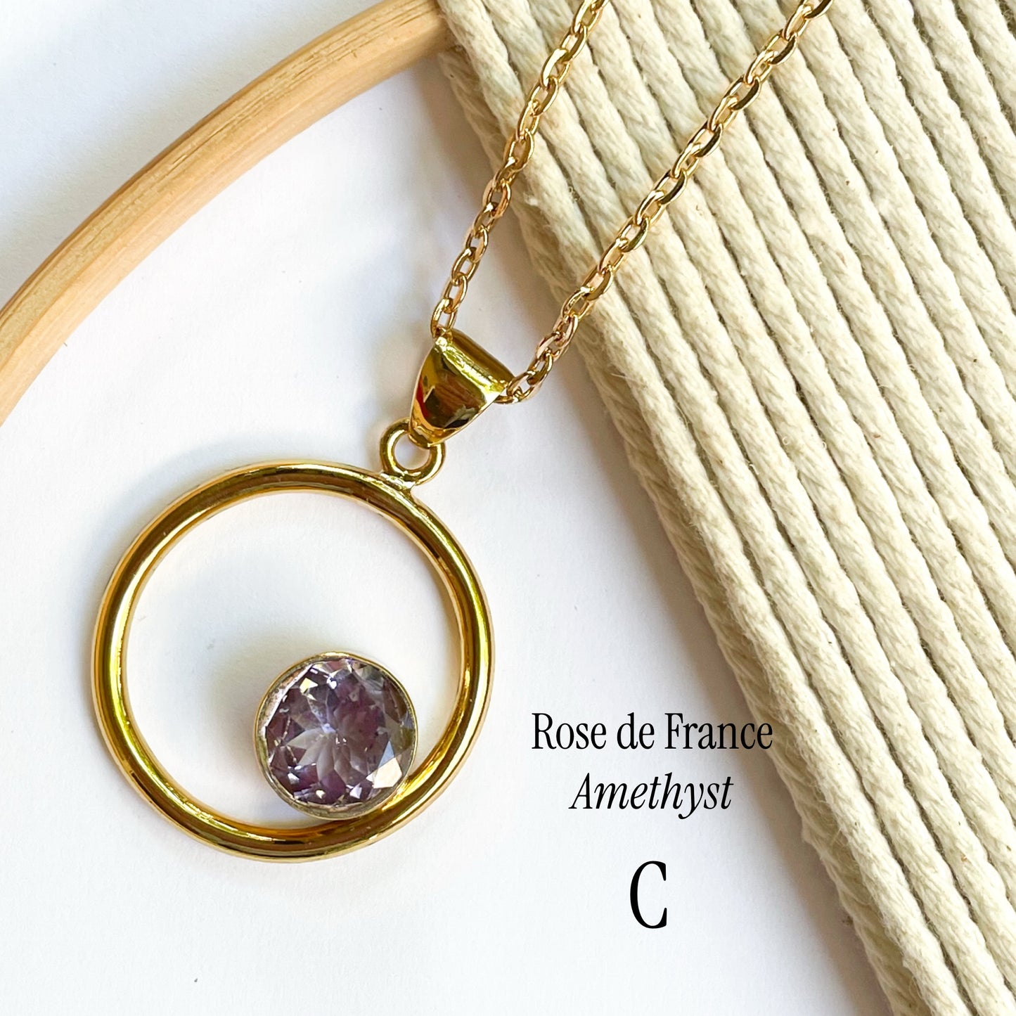 Round Floating Pendants - Alchemia Gold