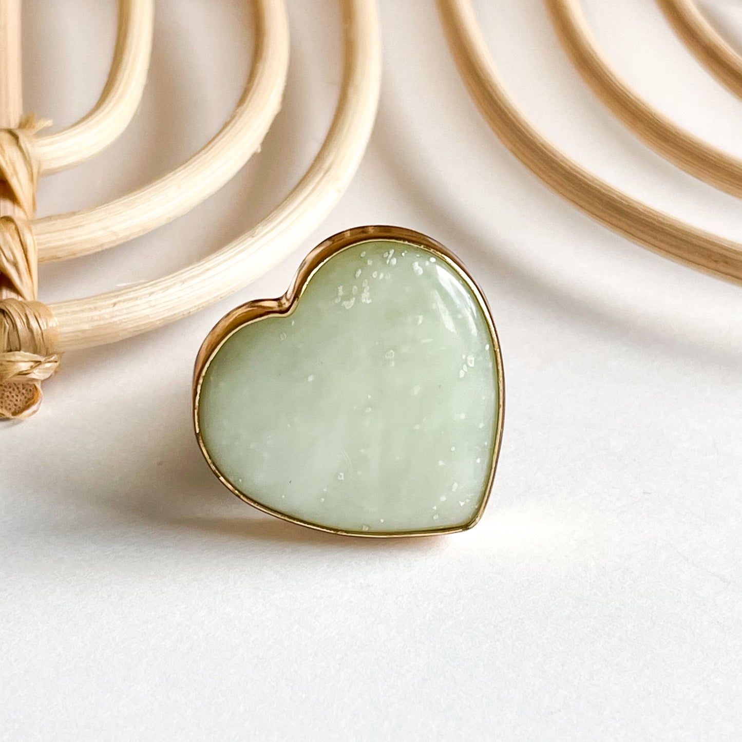 Heart Adjustable Ring - Alchemia