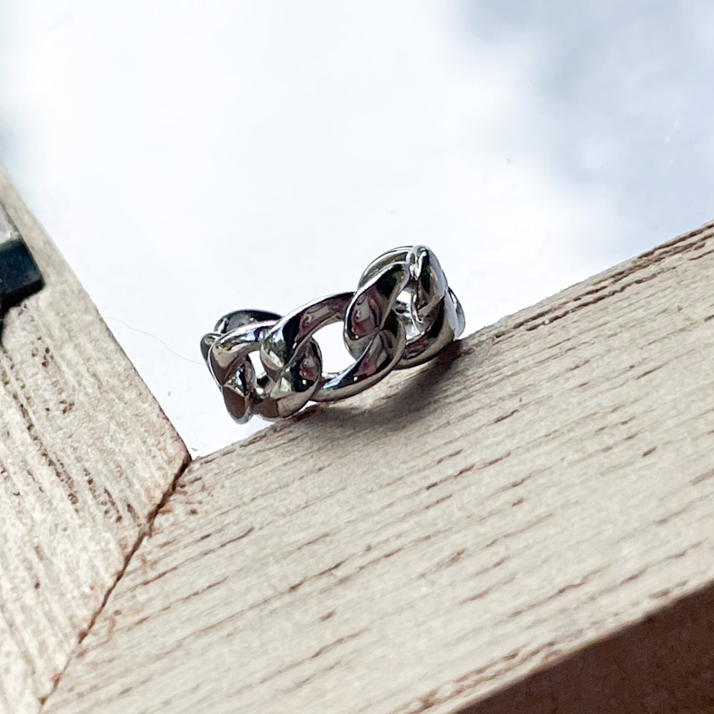 Twisted Rope Ear Cuff - Solid Sterling Silver & Gold