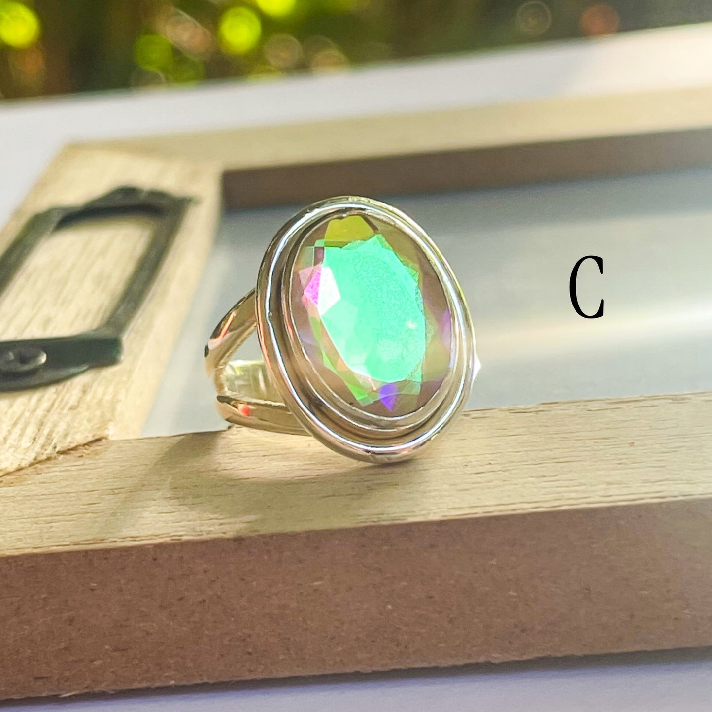 Mercury Mist Ring & Pendant - Solid Sterling Silver