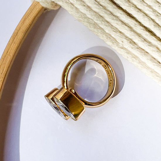 CZ Bypass Ring - Alchemia