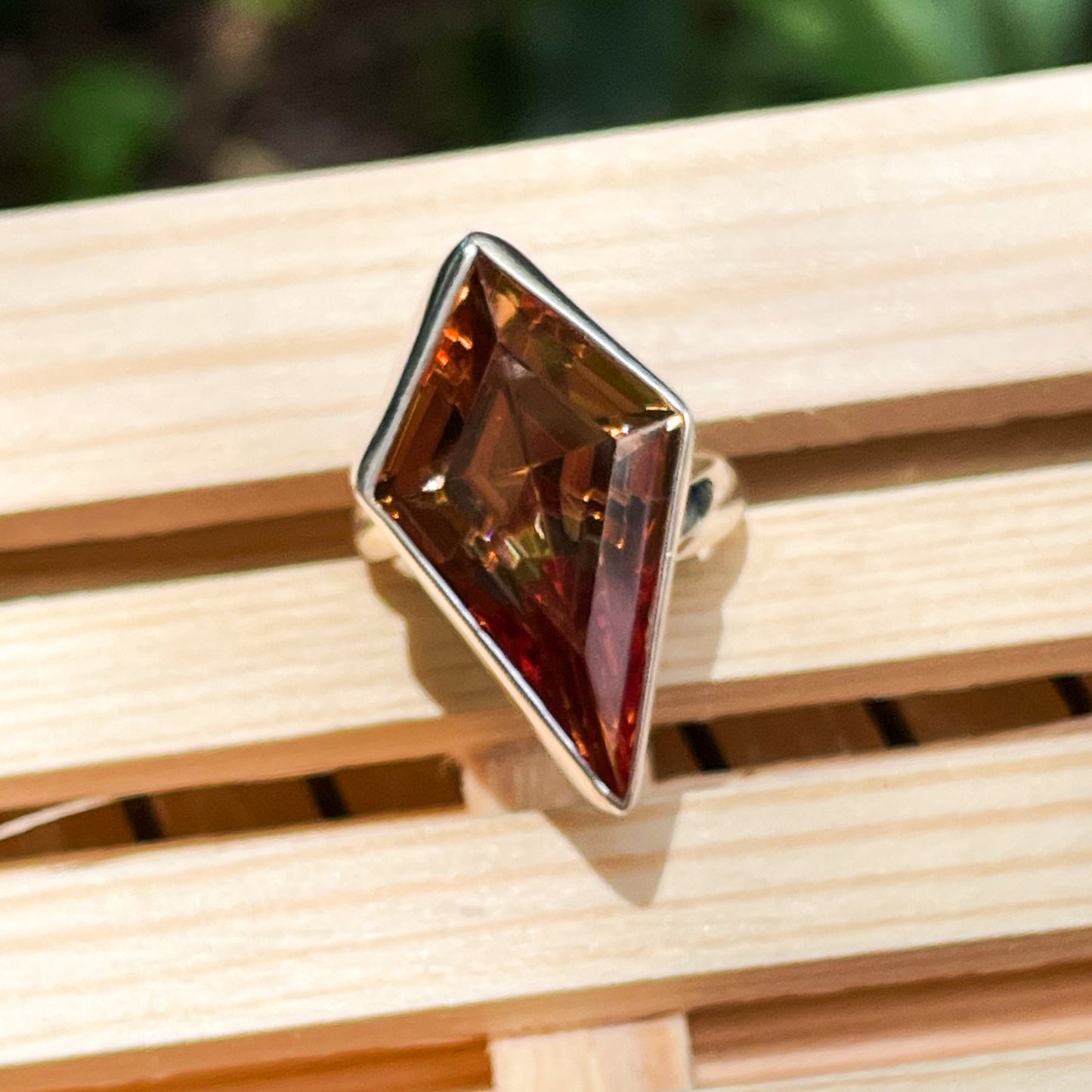 Colorful CZ Kite Bezel Collection