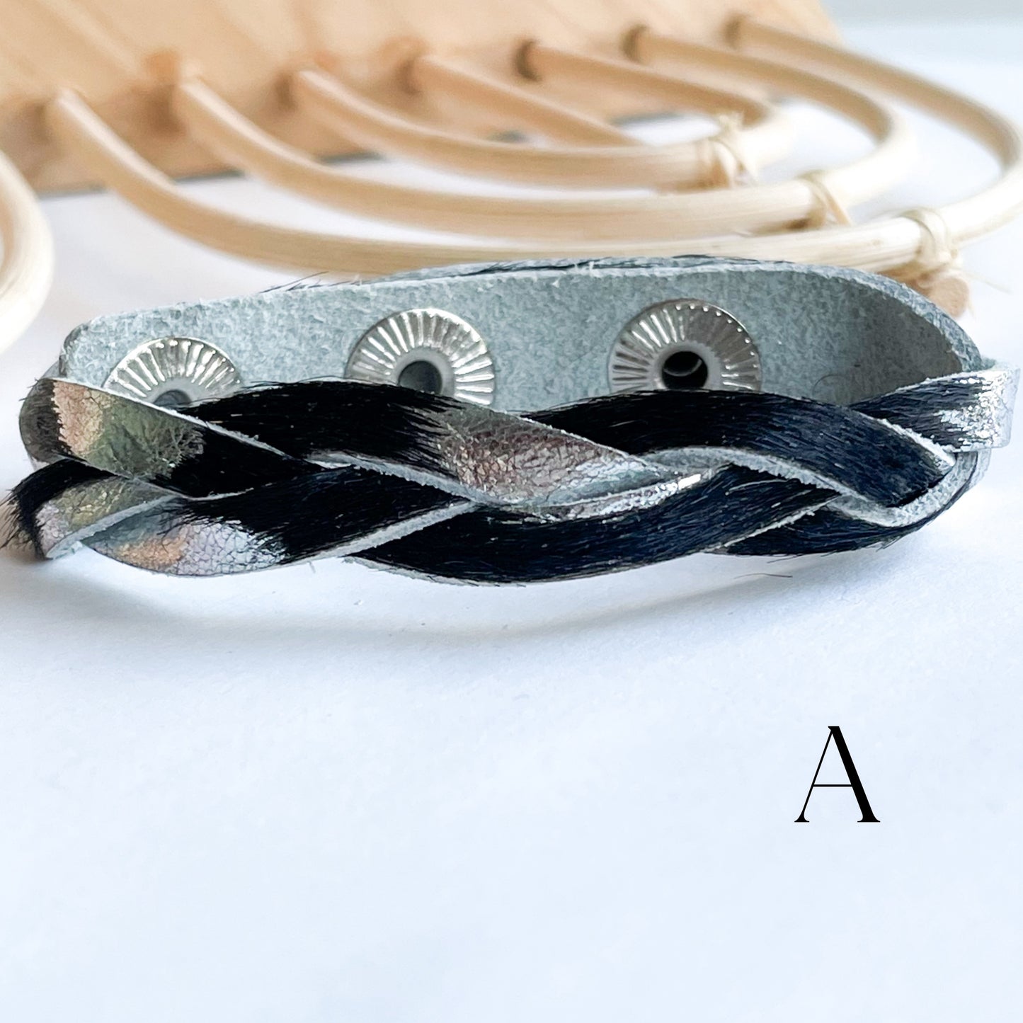 Twisted Leather Bracelet
