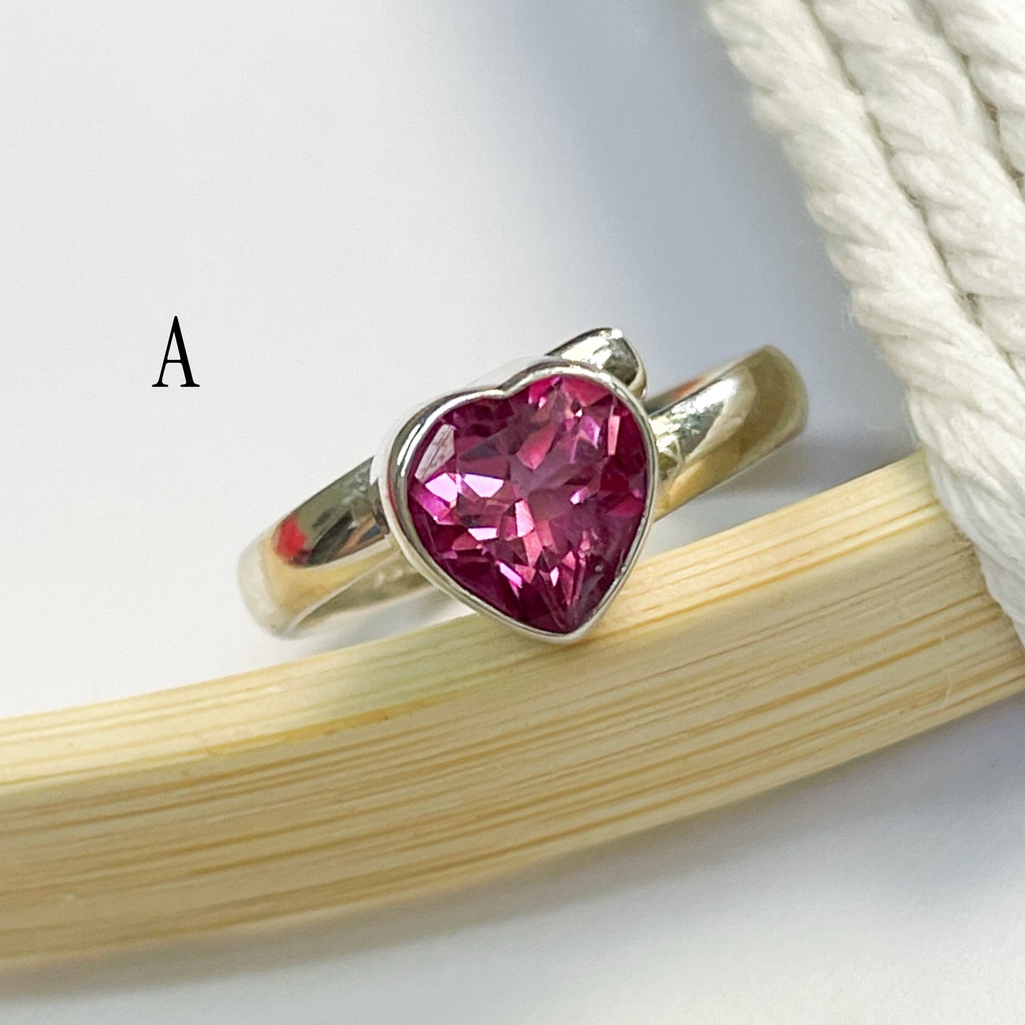 Dainty Gemstone Variety of Rings - Solid Sterling Silver