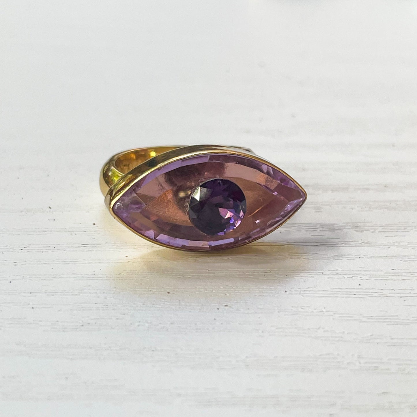 Evil Eye Ring - Alchemia Gold