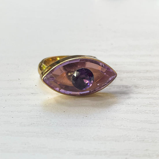 Evil Eye Ring - Alchemia Gold