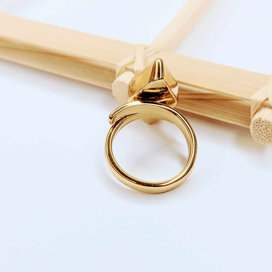 Diamond Cut Stone Alchemia Ring w Amazonite, Peach Quartz or Tree Agate