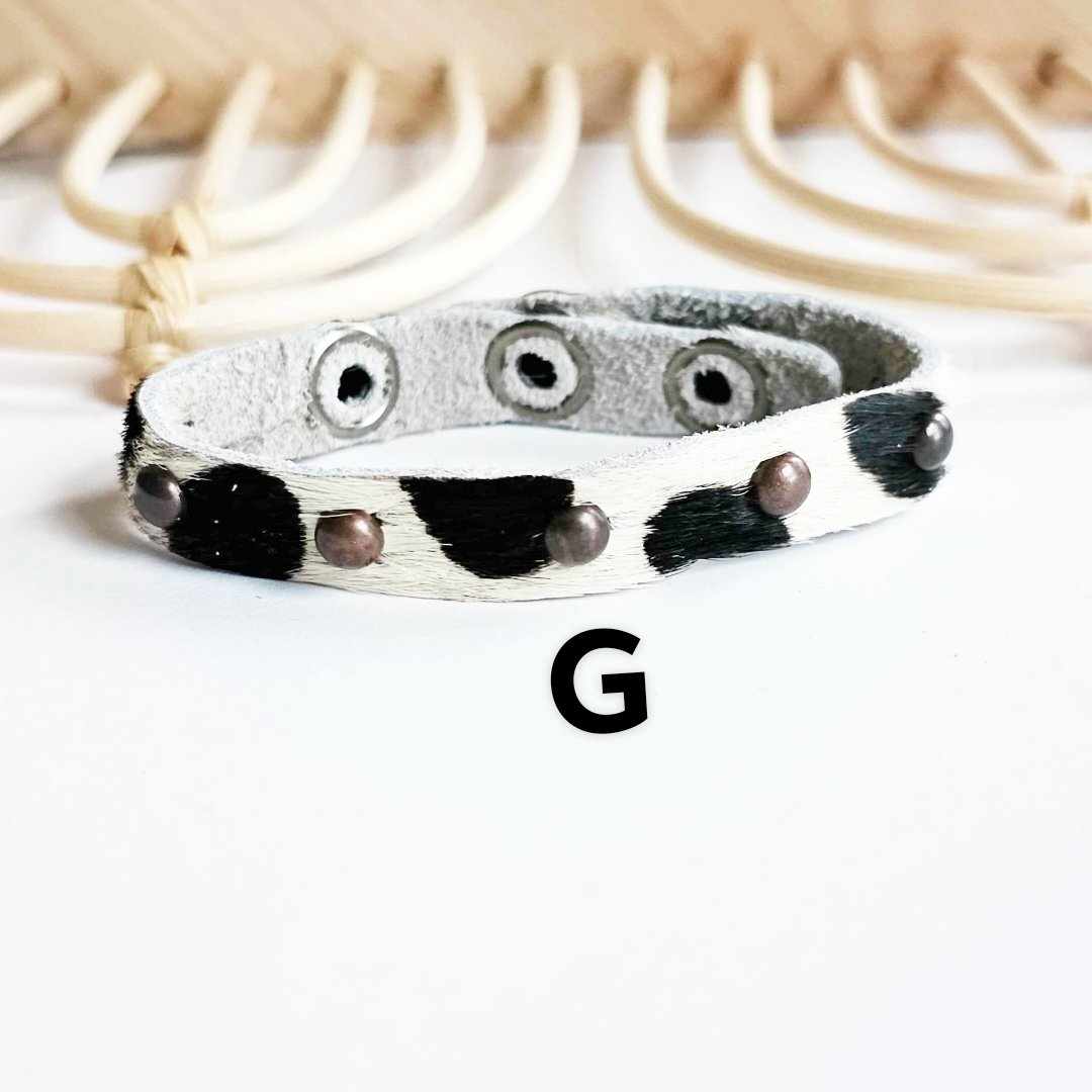 Dainty Leather Bracelet Mix