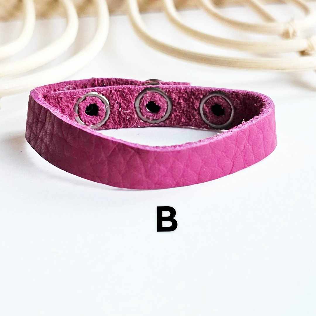 Dainty Leather Bracelet Mix