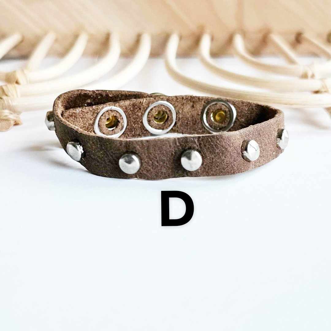 Dainty Leather Bracelet Mix