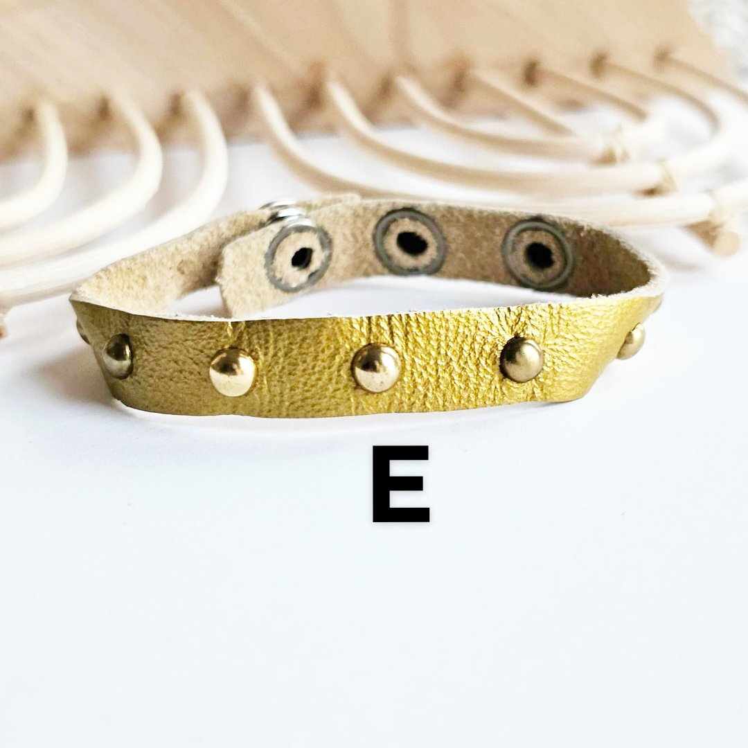 Dainty Leather Bracelet Mix