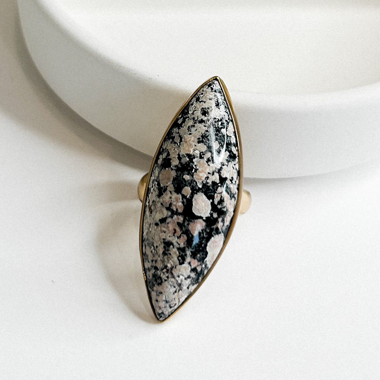 Marquee Jasper Ring - Alchemia Gold