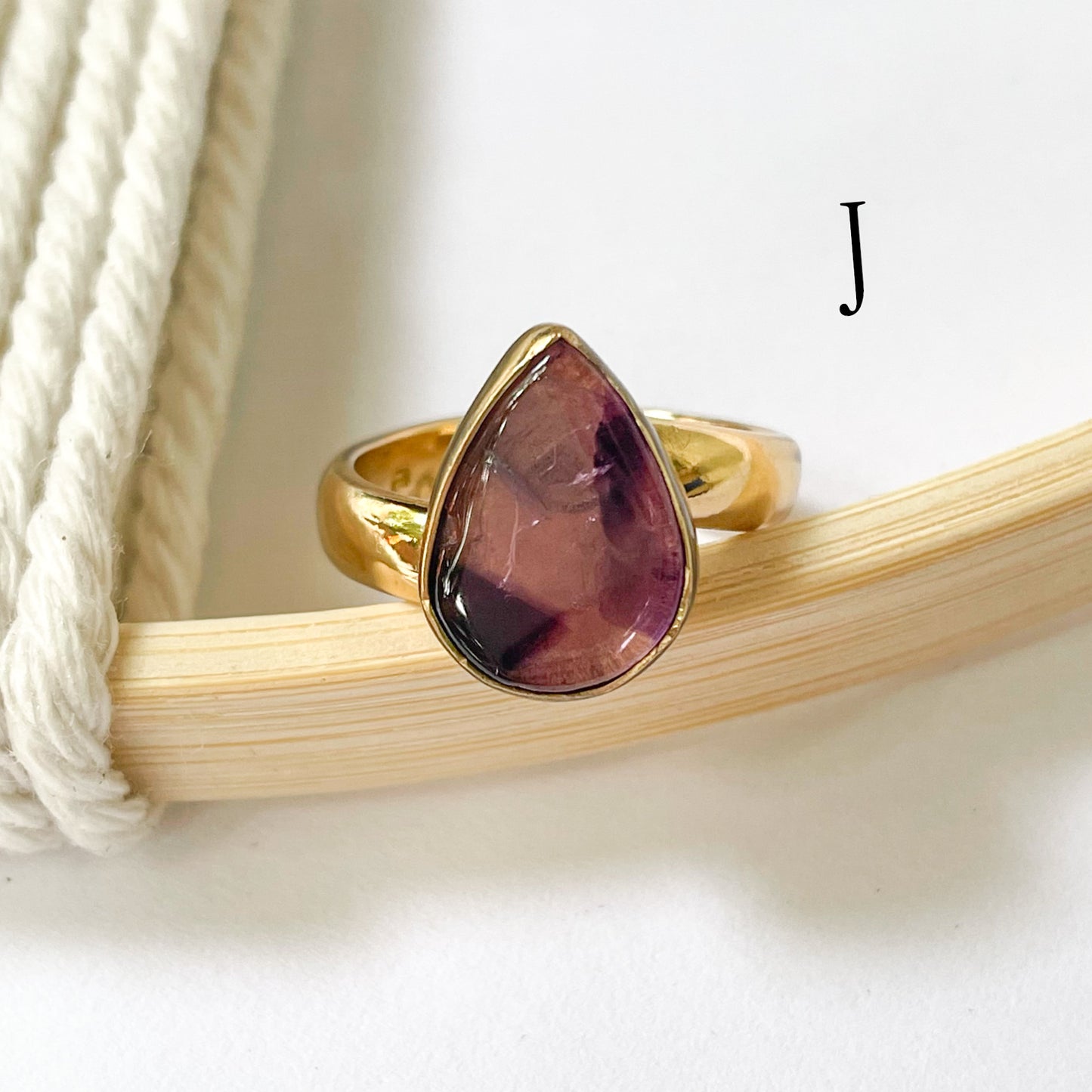 Trapiche Amethyst Ring - Alchemia