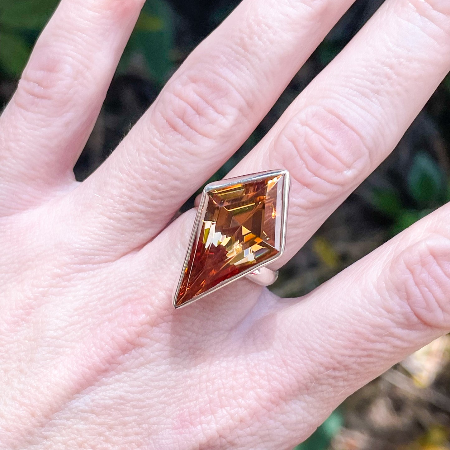 Colorful CZ Kite Bezel Collection