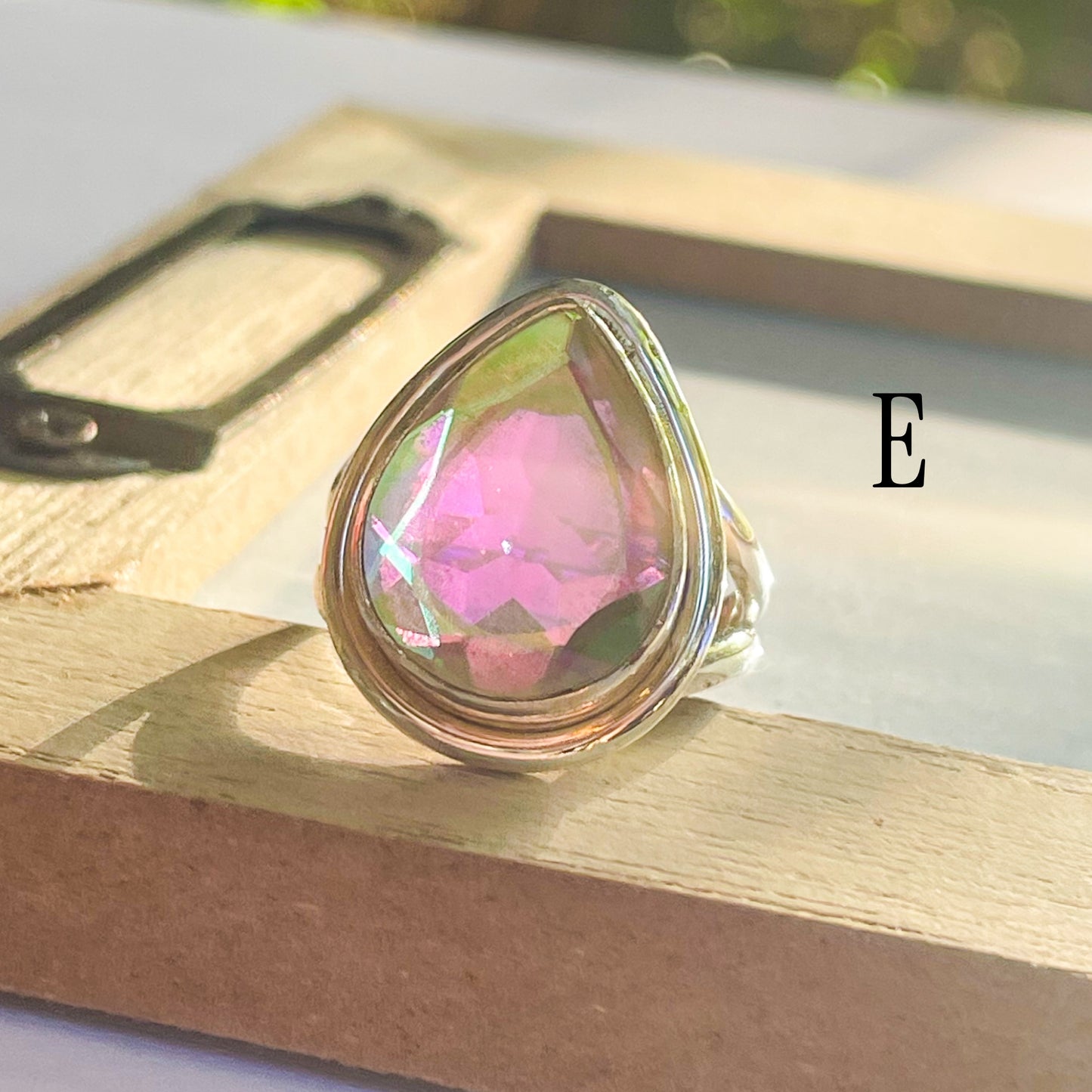 Mercury Mist Ring & Pendant - Solid Sterling Silver