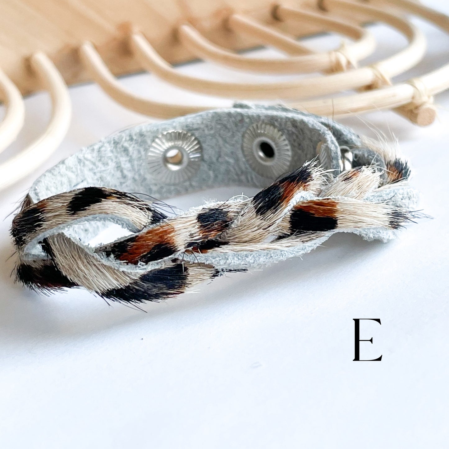 Twisted Leather Bracelet